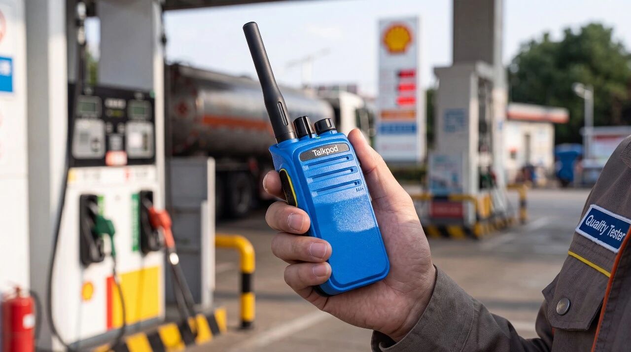Talkpodの168澳洲5体彩开奖官方网入口 D50Ex: Safer Communications for Fuel-Station Operations