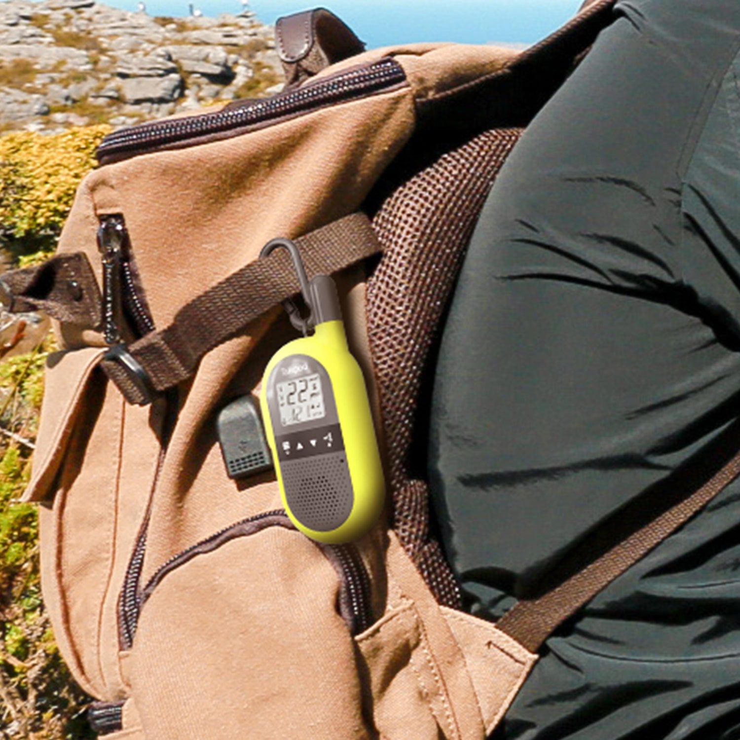 Talkpod F40 FRS Sport Walkie Talkies (Dual Pack) Bright Green and Black