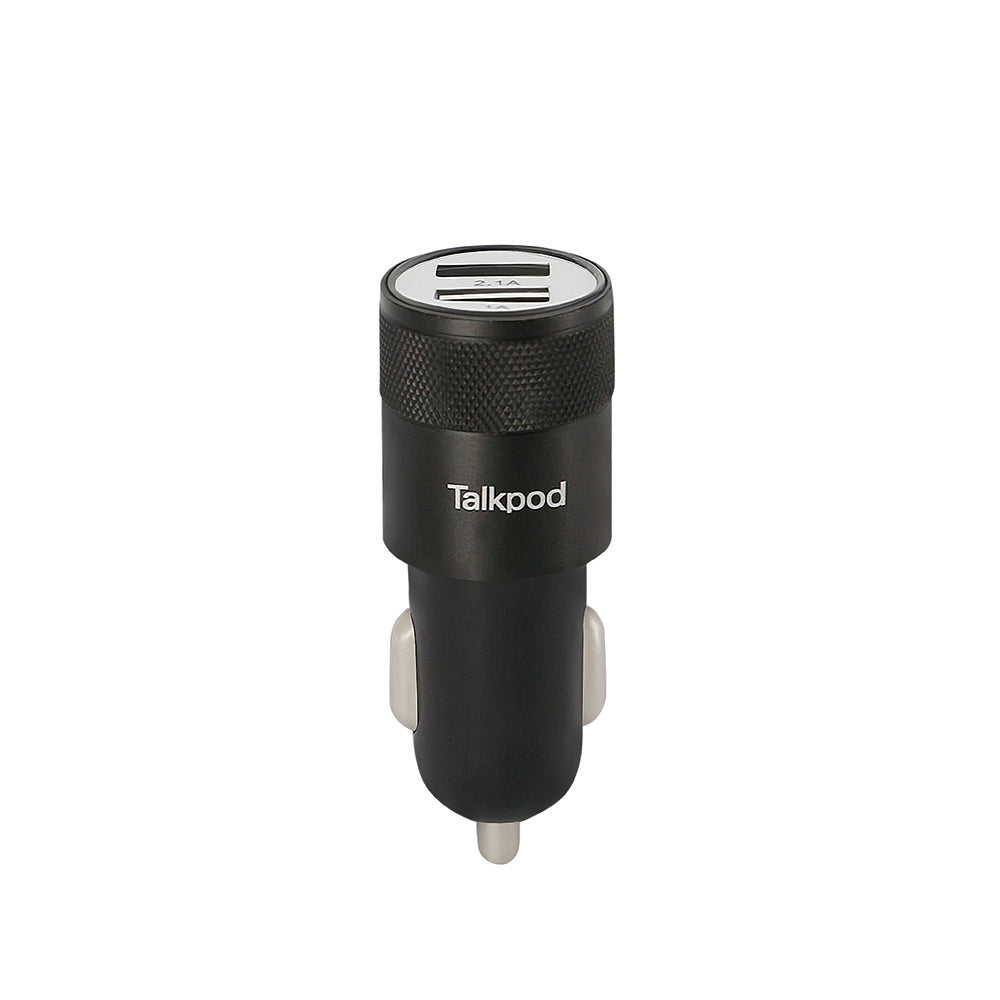 TCC01 Car Charger With Two USB Connectors/12V-24V1A