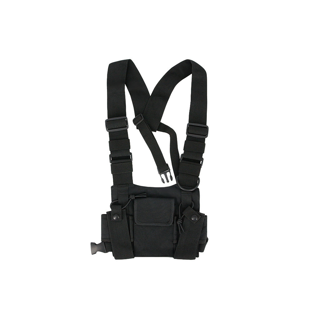 TPH04 Wearable Chest Bag Protective Cover/All Black
