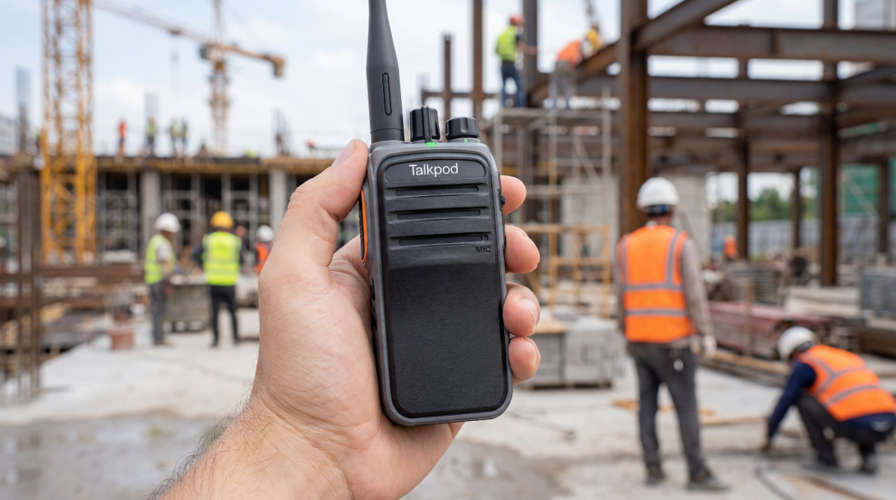 Talkpodの168澳洲5体彩开奖官方网入口 A50: A Reliable Radio for Construction-Site Coordination