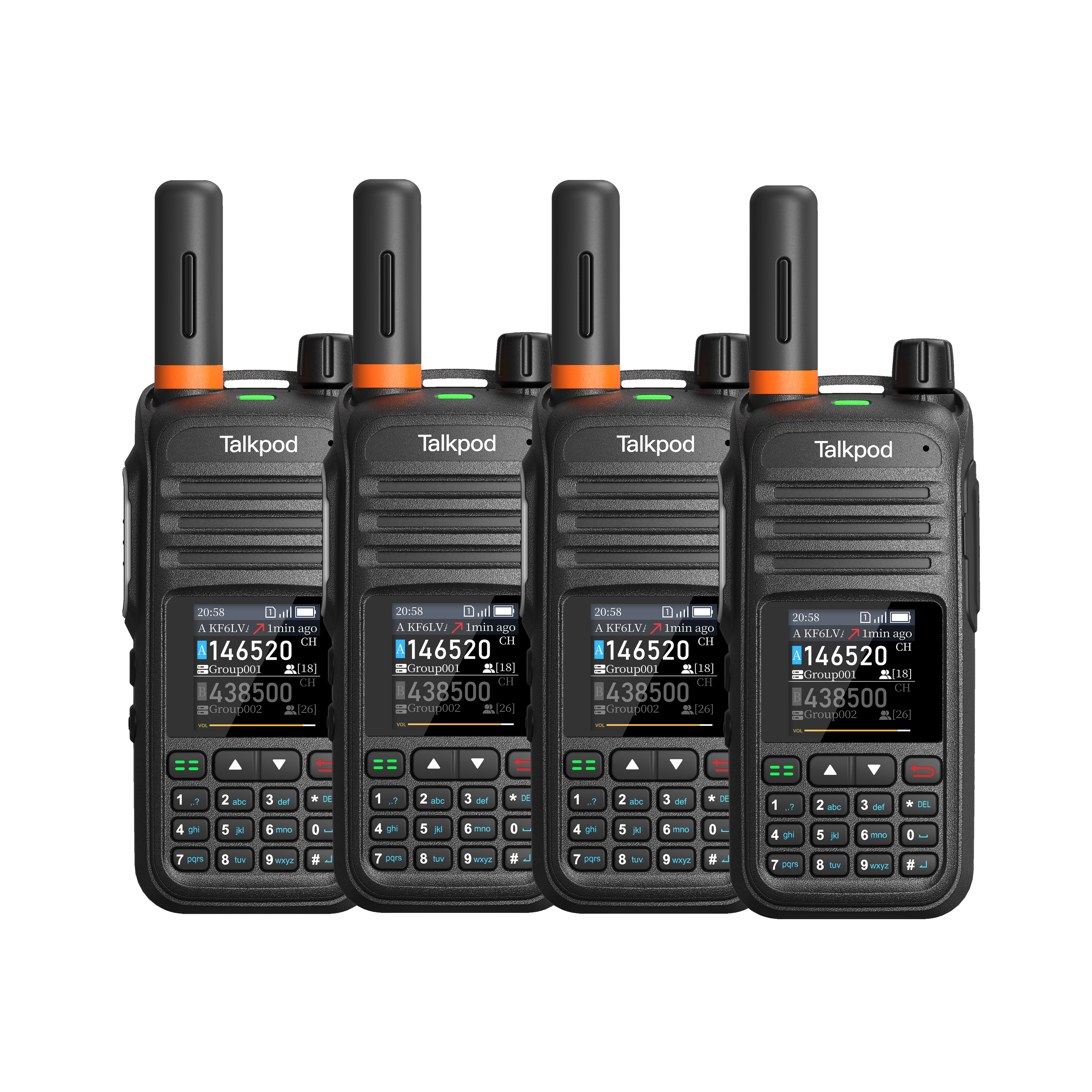 Talkpod® N39plus Nationwide Virtual HAM Radio (Quad Pack)